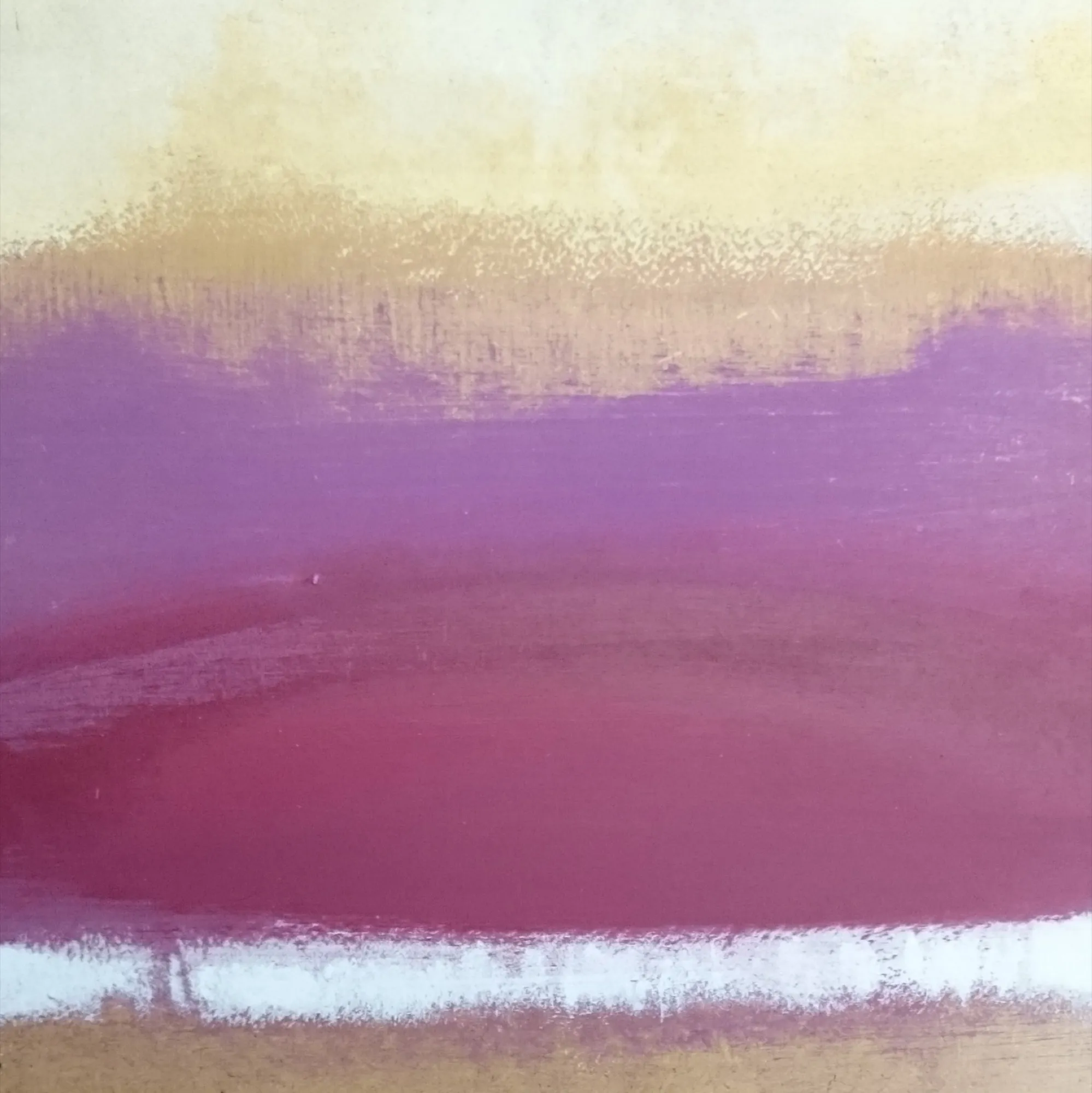 Szkic nr 29, 2015, Akryl i olej na płycie, 19 × 19 cm